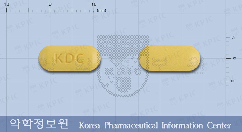 진코멕신정120mg(은행엽건조엑스) 낱알 사진