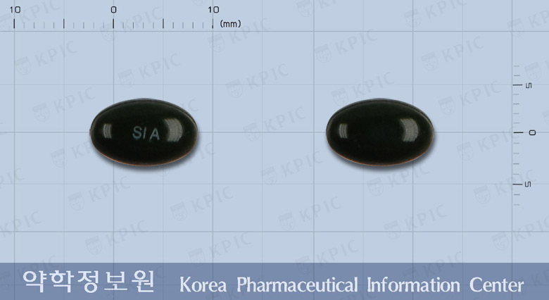 투수콜에이연질캡슐 낱알 사진