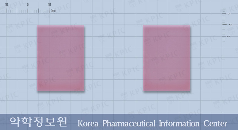 라메아구강붕해필름0.1mg(라모세트론염산염) 낱알 사진