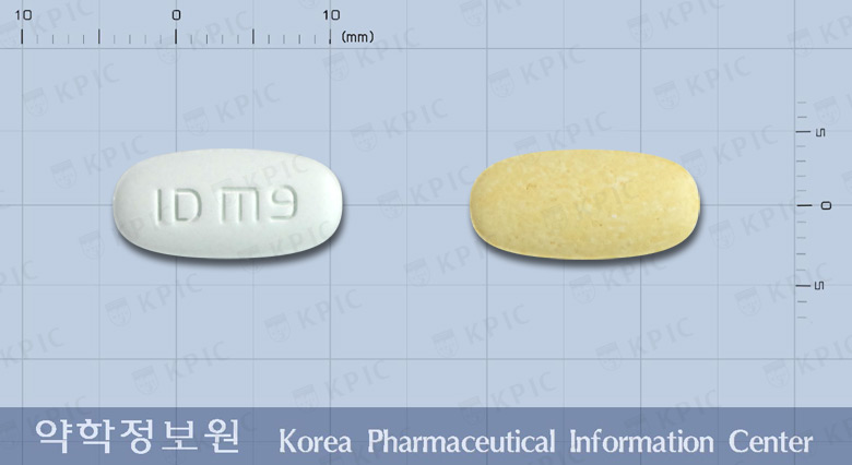 미카테르플러스정80/25밀리그램 낱알 사진