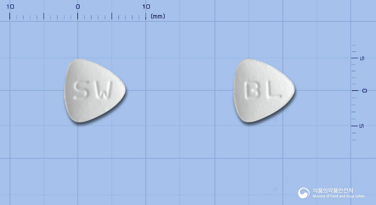 바로클정0.5mg(엔테카비르) 낱알 사진