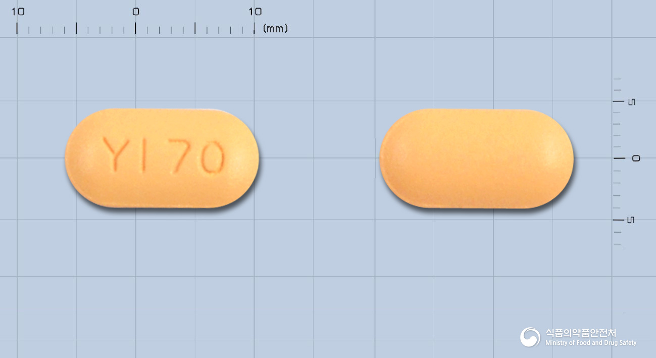 글리콜정500/2.5mg 낱알 사진