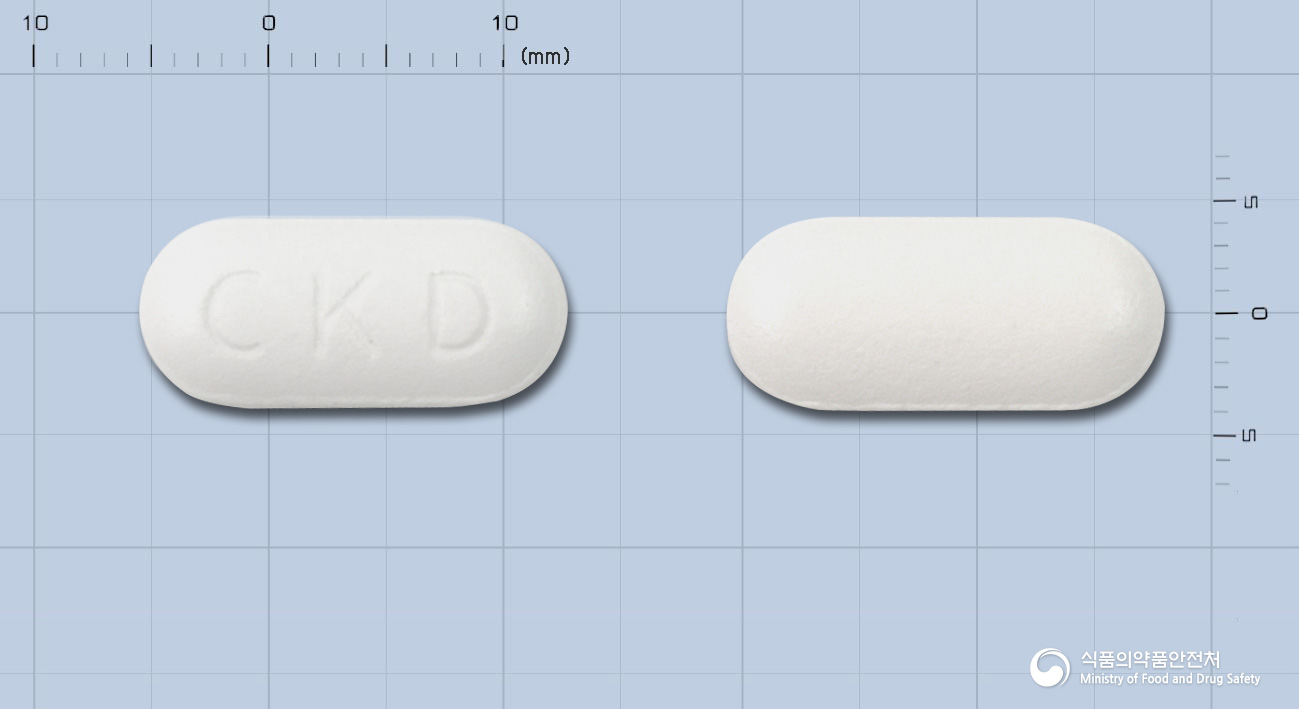 크목실린정625밀리그램[수출명: 클루목스정625mg(CLUMOX TABLET 625mg),코멘틴정625mg(KOMENTIN TABLET 625mg)
] 낱알 사진