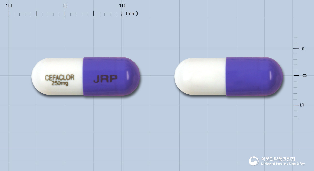 제이알세파클러캡슐250mg(세파클러수화물) 낱알 사진