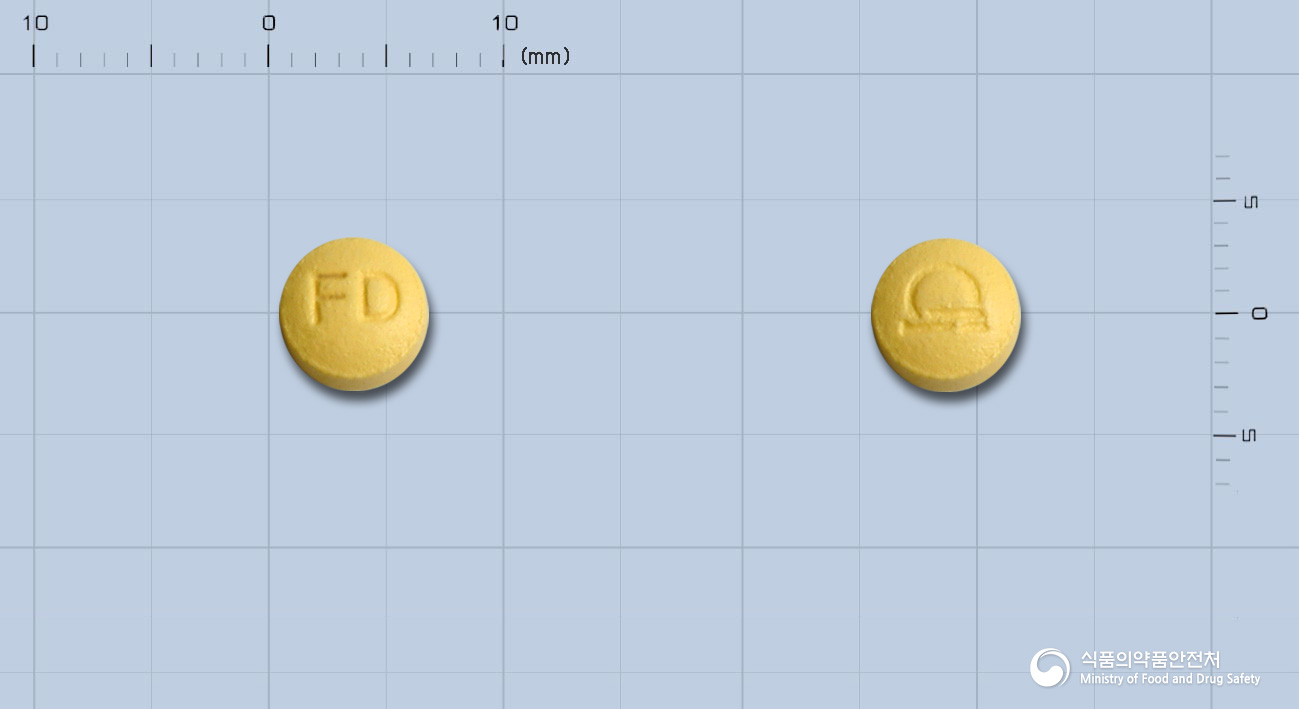펠로딘지속정2.5mg(펠로디핀) 낱알 사진