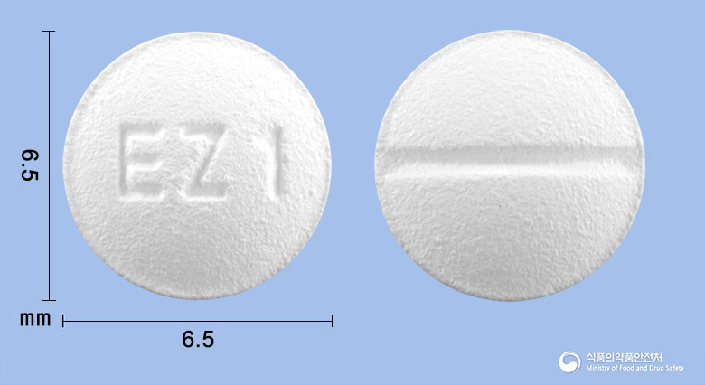 조피스타정1밀리그램(에스조피클론) 낱알 사진