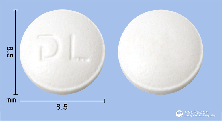 레비신정100mg(레보플록사신)  낱알 사진