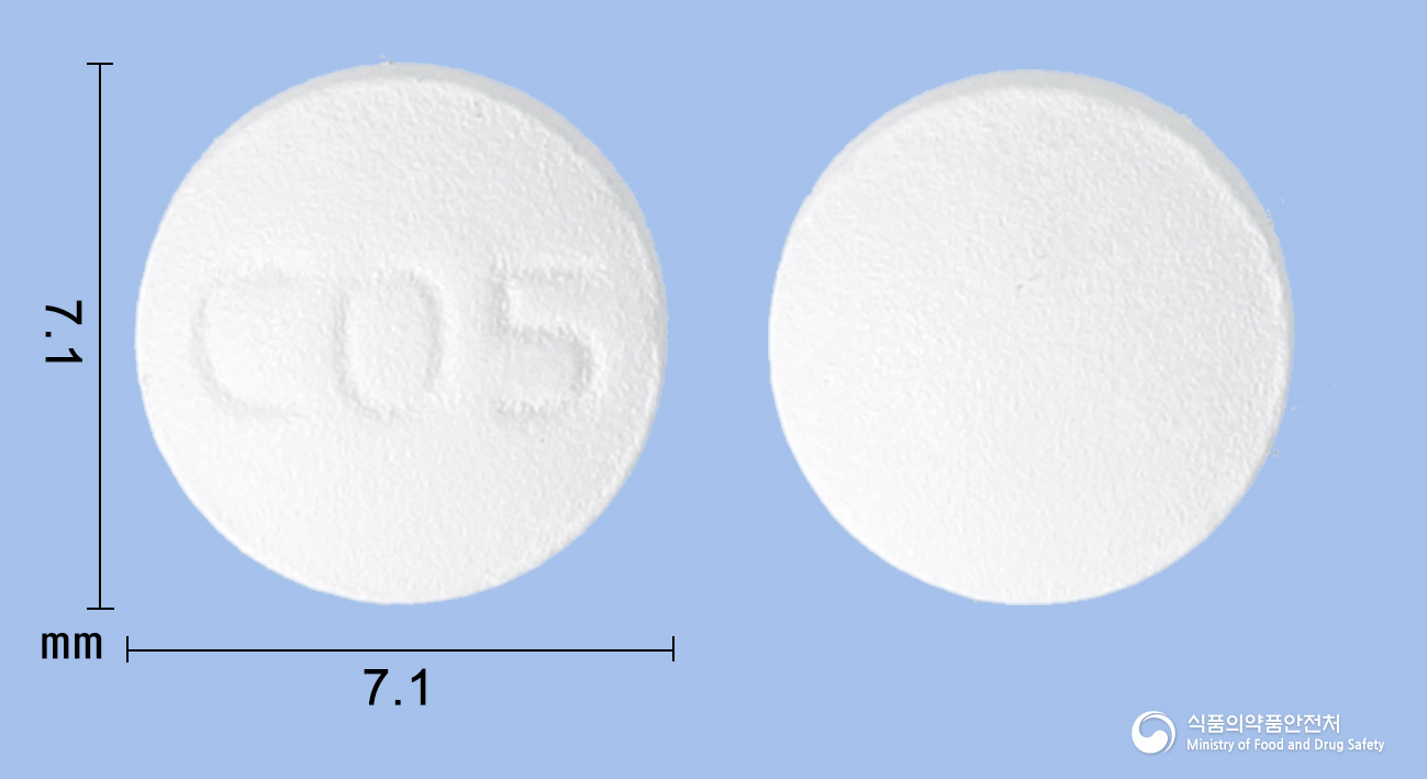 크레아진플러스정10/5mg 낱알 사진